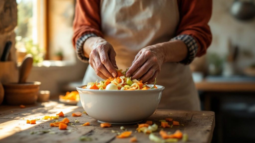 découvrez l’astuce anti-gaspillage d’une grand-mère provençale : une méthode traditionnelle pour réutiliser les épluchures, récemment adoptée par des chefs étoilés ! révélation surprenante et conseils pratiques pour cuisiner autrement.