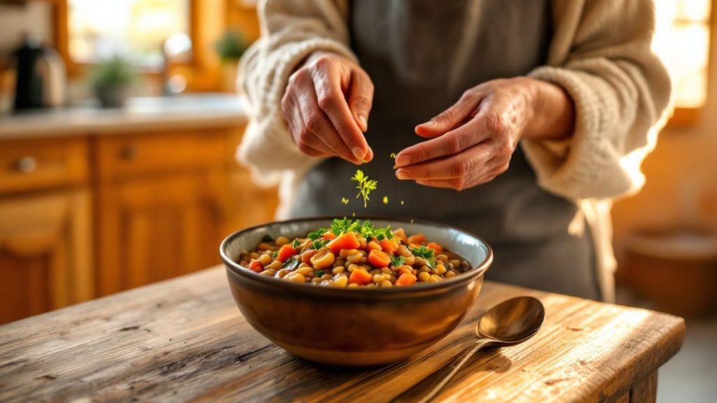 découvrez les recettes express de cette grand-mère végétarienne : des protéines végétales simples et savoureuses, héritées de la tradition familiale et plébiscitées par les plus grands chefs végétaliens.