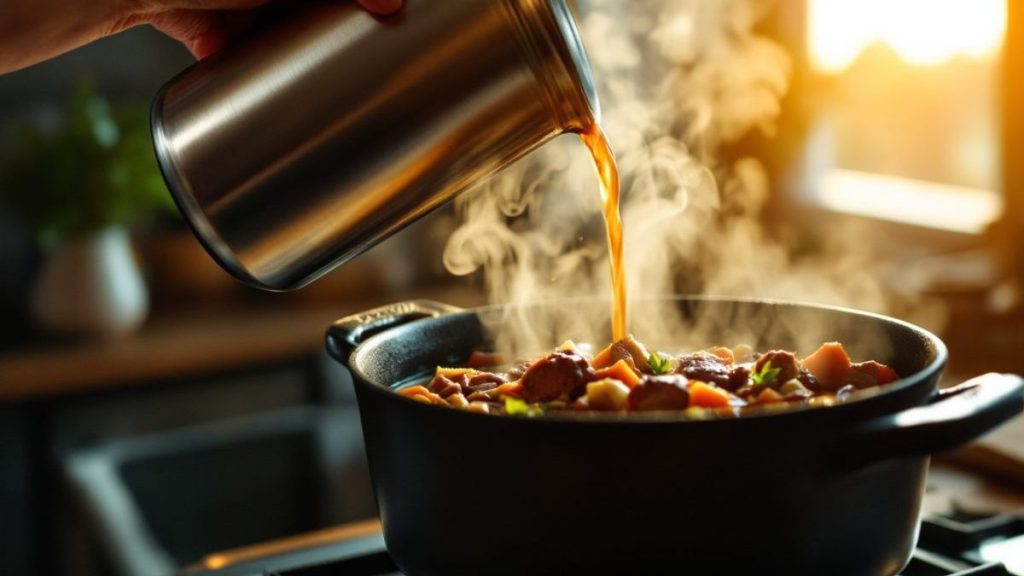 découvrez l’astuce exclusive d’un chef de cantine pour garder vos repas thermos toujours chauds et délicieux. une méthode professionnelle enfin révélée pour des déjeuners savoureux à emporter !