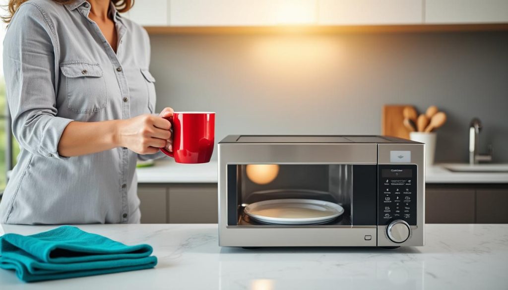 découvrez pourquoi placer un bol de lait dans votre micro-ondes pourrait révolutionner votre routine et vous faire gagner un temps précieux avec cette astuce simple et surprenante.