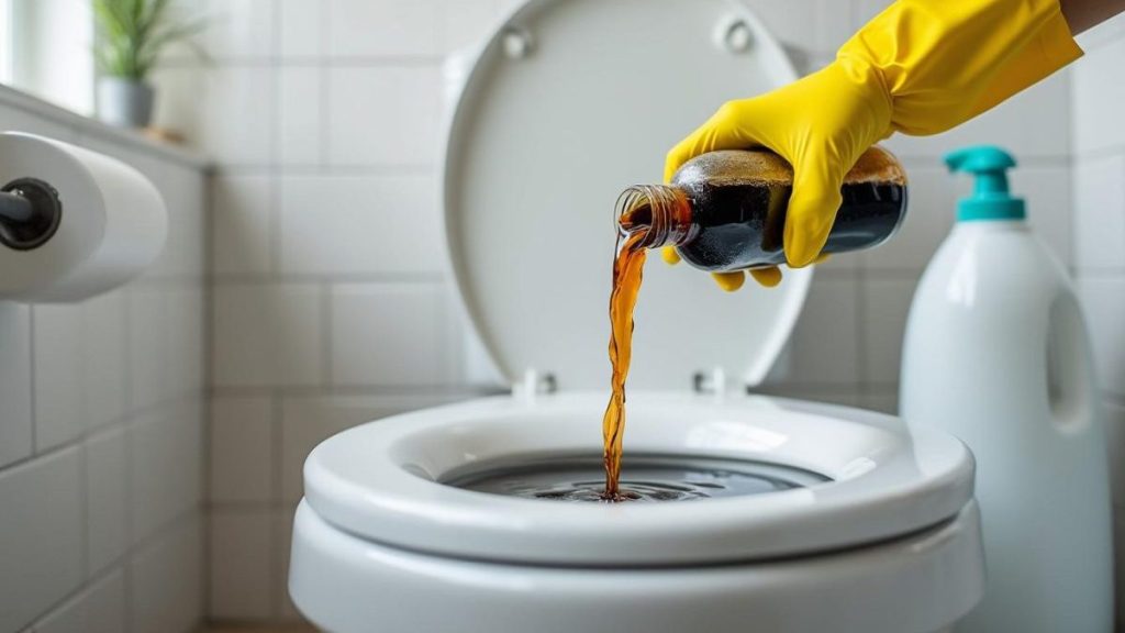 découvrez l'incroyable résultat lorsque cette femme verse du coca-cola dans ses toilettes avant de dormir : le lendemain matin, sa découverte va vous surprendre et pourrait bien changer votre routine de nettoyage !
