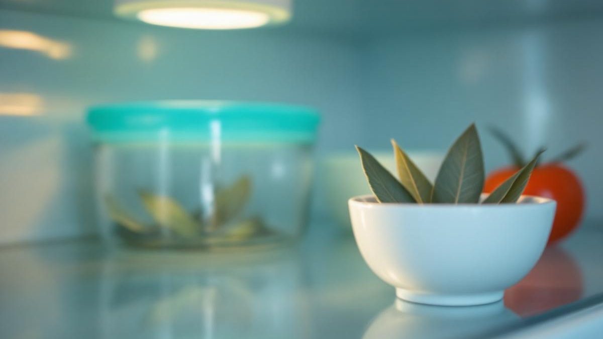 découvrez l’astuce secrète des gouvernantes d’hôtel : placez une feuille de laurier dans le frigo pour éliminer toutes les mauvaises odeurs en une nuit. simple, naturel et redoutablement efficace !