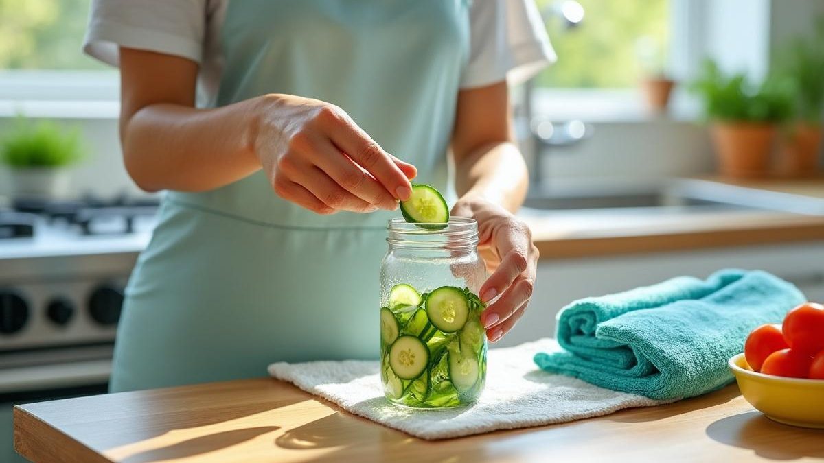 découvrez l’astuce surprenante de la peau de concombre pour enlever facilement les traces d’adhésif sans frotter. un remède naturel et efficace, méconnu de tous !