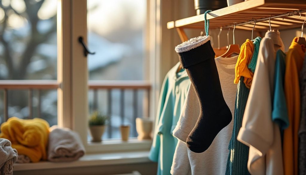 découvrez l'astuce ingénieuse du collant troué dans le sèche-linge : une méthode surprenante pour transformer et sublimer votre linge. testez ce secret méconnu pour des vêtements plus doux et sans peluches !
